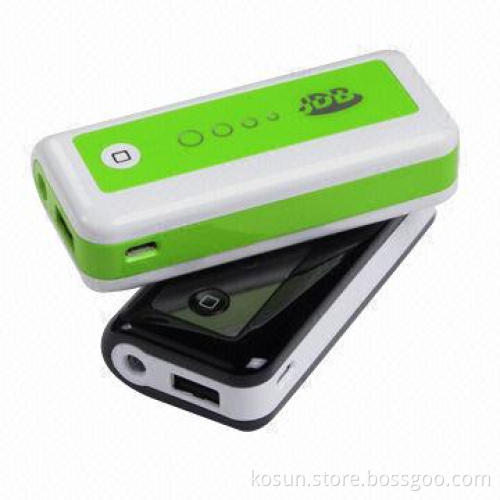 Portable Power Banks, 5,200mAh Capacity, Suitable for Nokia 6101, Micro USB, Mini USB and More